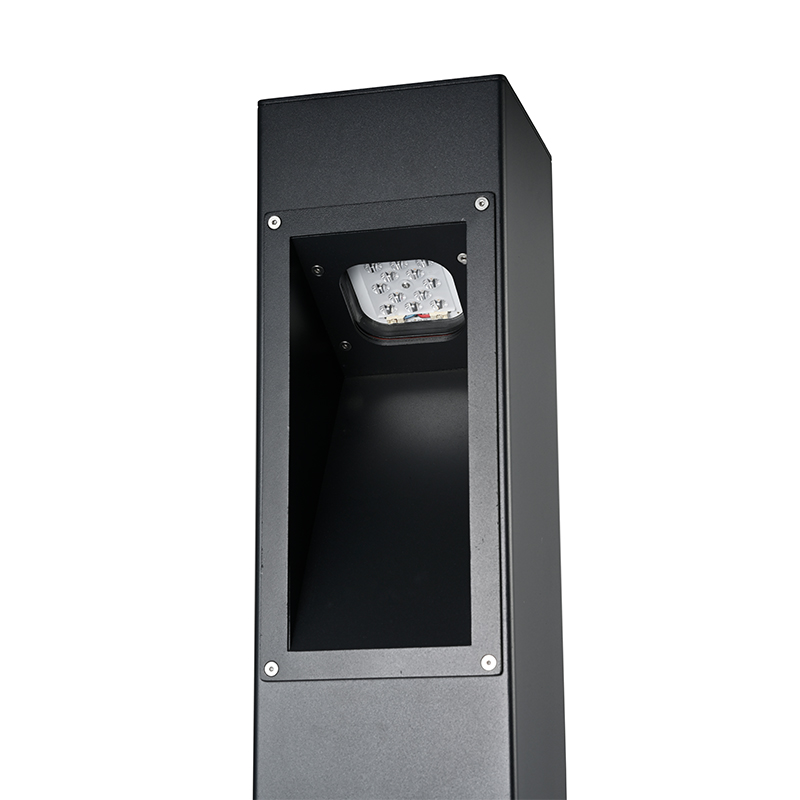 YMLED-6245 新しい長方形 LED ボラード照明屋外 IP65 ランプ YMLED-6245 新しい長方形 LED ボラード照明屋外 IP65 ランプ